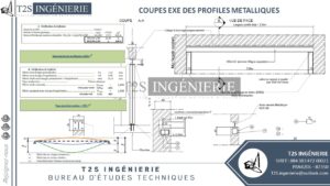 Coupe EXE des profiles métalliques