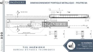 Dimensionnement portique