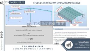 Étude de vérification structure métallique 2