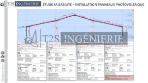 Étude de faisabilité sur une charpente métallique